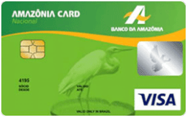 Cartão de Crédito Amazônia Card Nacional