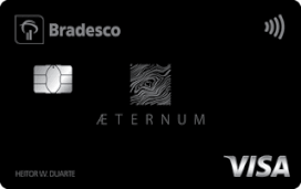 Cartão de Crédito Bradesco Aeternum Visa Infinite