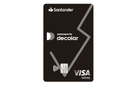 Cartão de Crédito Decolar Santander Visa Infinite