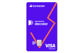 Cartão de Crédito Decolar Santander Visa Platinum