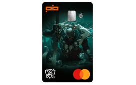 Cartão de Crédito Player's Bank LoL Pyke Mastercard Platinum