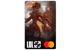 Cartão de Crédito Player's Bank LoL Taliyah Mastercard Platinum