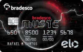 Cartão de Crédito Bradesco Elo Music Internacional