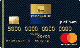 Cartão de Crédito Personnalité Mastercard Platinum