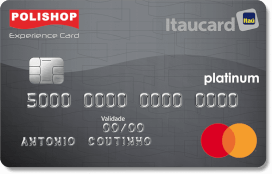 Cartão de Crédito Polishop Itaú Mastercard Platinum